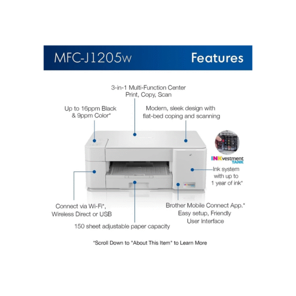 brother mfc j1205w